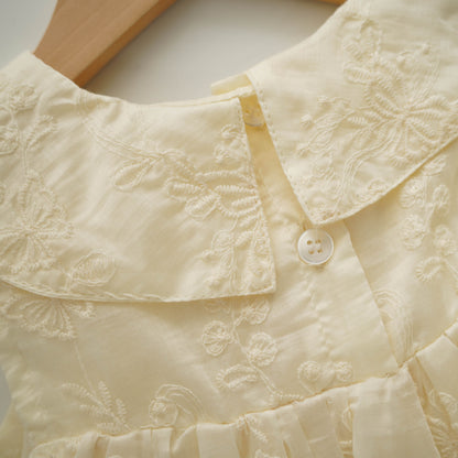 Cherry Lacey Simple Dress