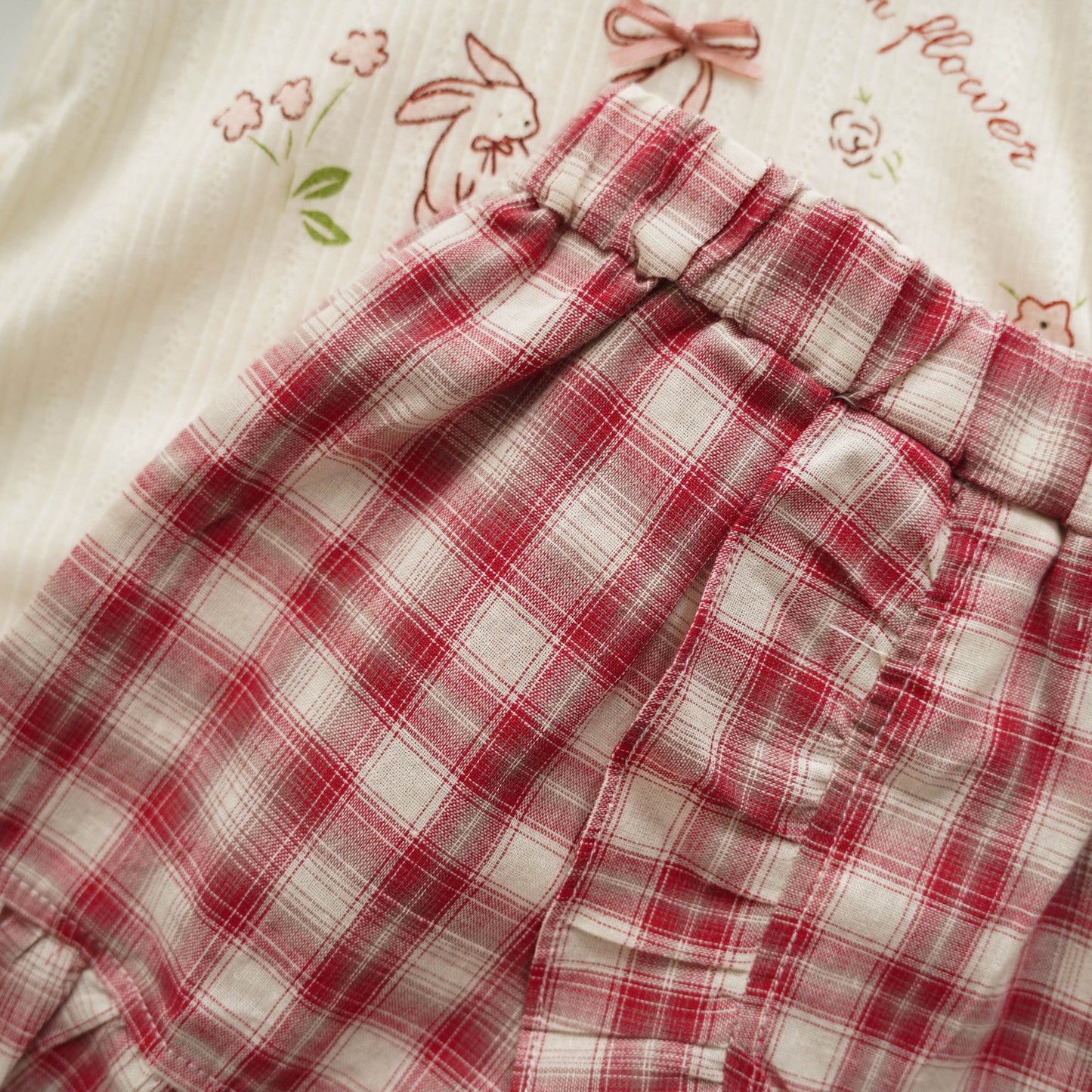 Bunny Design Comfy Top & Pants Set