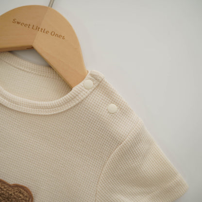 Bear Casual Romper with Hat