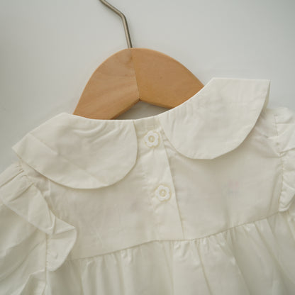 Embroidery Rabbit with Love Romper