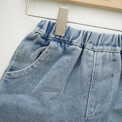 Denim Girl Lacey Pants