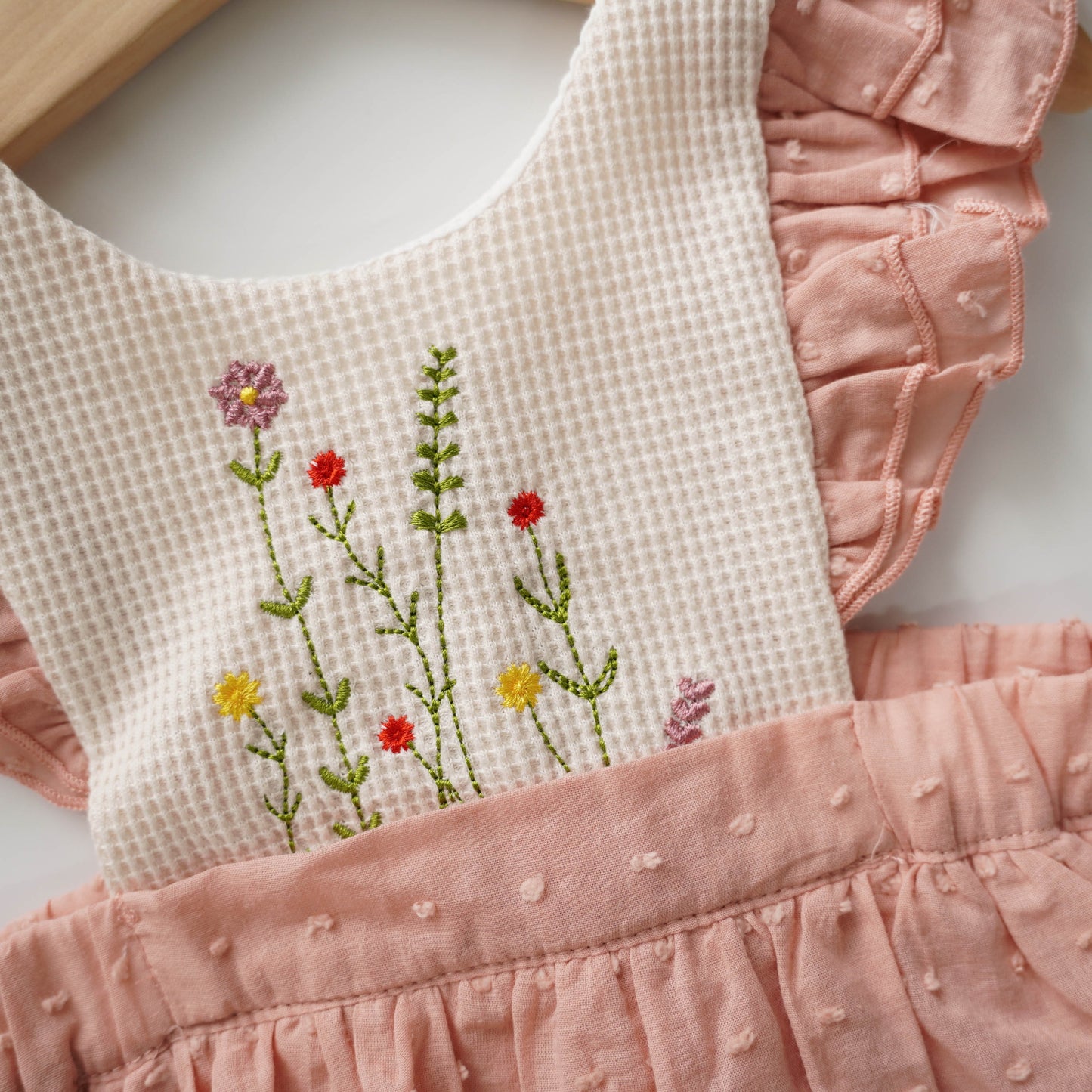 Layered Ruffled Romper (Size 66)