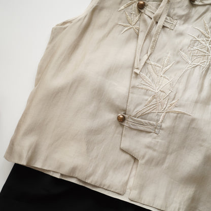 Sleeveless Chinese Classy Boy Set (Size 90)