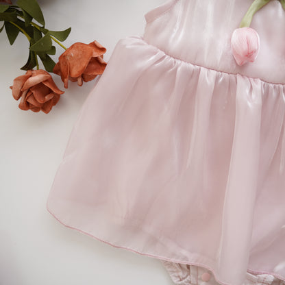 Silky Comfy Design Romper