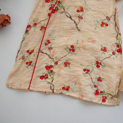 Blossom Cherry Cheongsam Dress