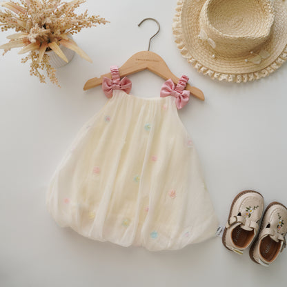 3D Flower Casual Dress