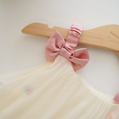 3D Flower Casual Dress