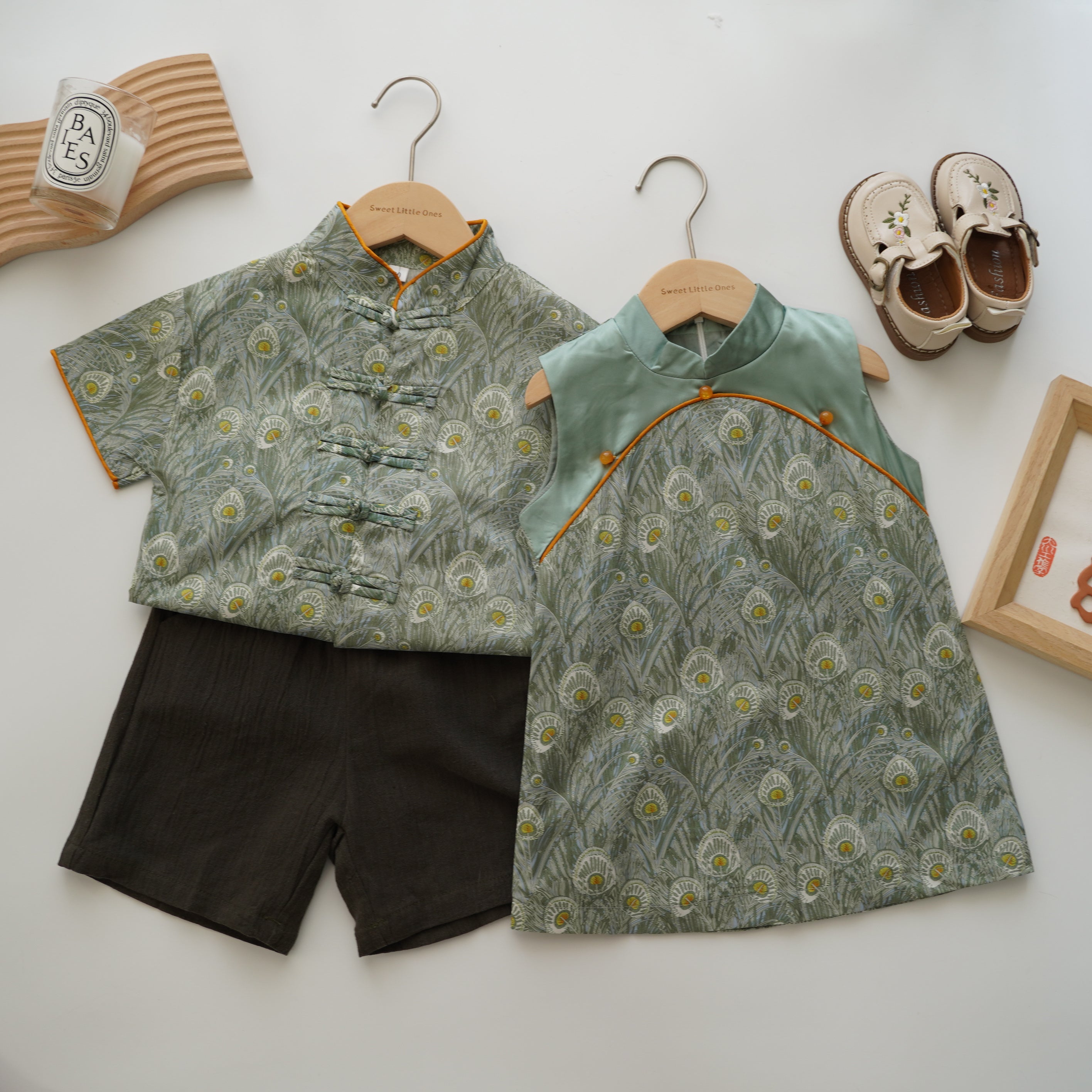 Designed Chinese Sister Brother Matching