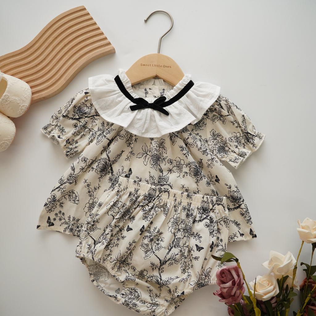 Classic Casual Girl Two Pieces Set