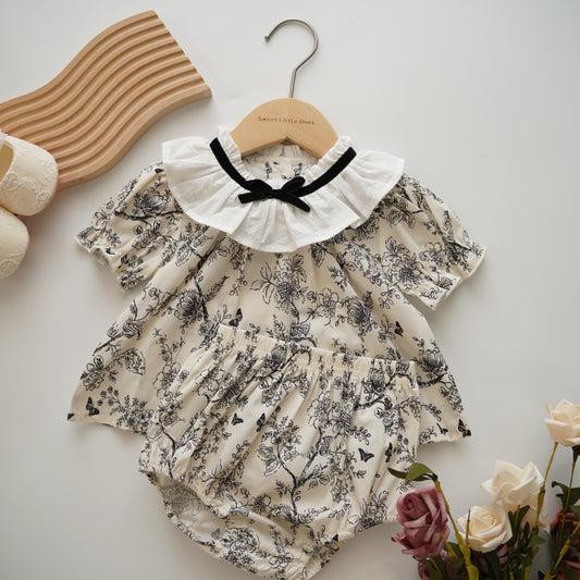 Classic Casual Girl Two Pieces Set