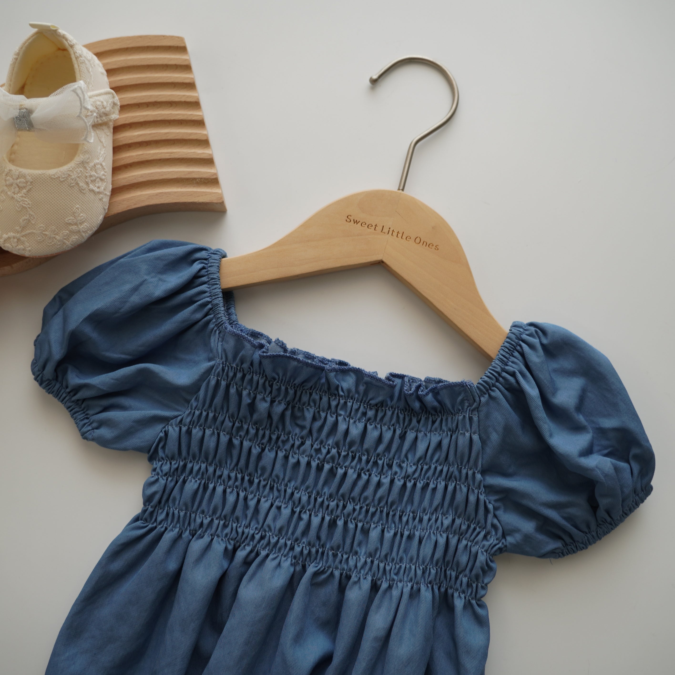 Puff Sleeves Casual Romper