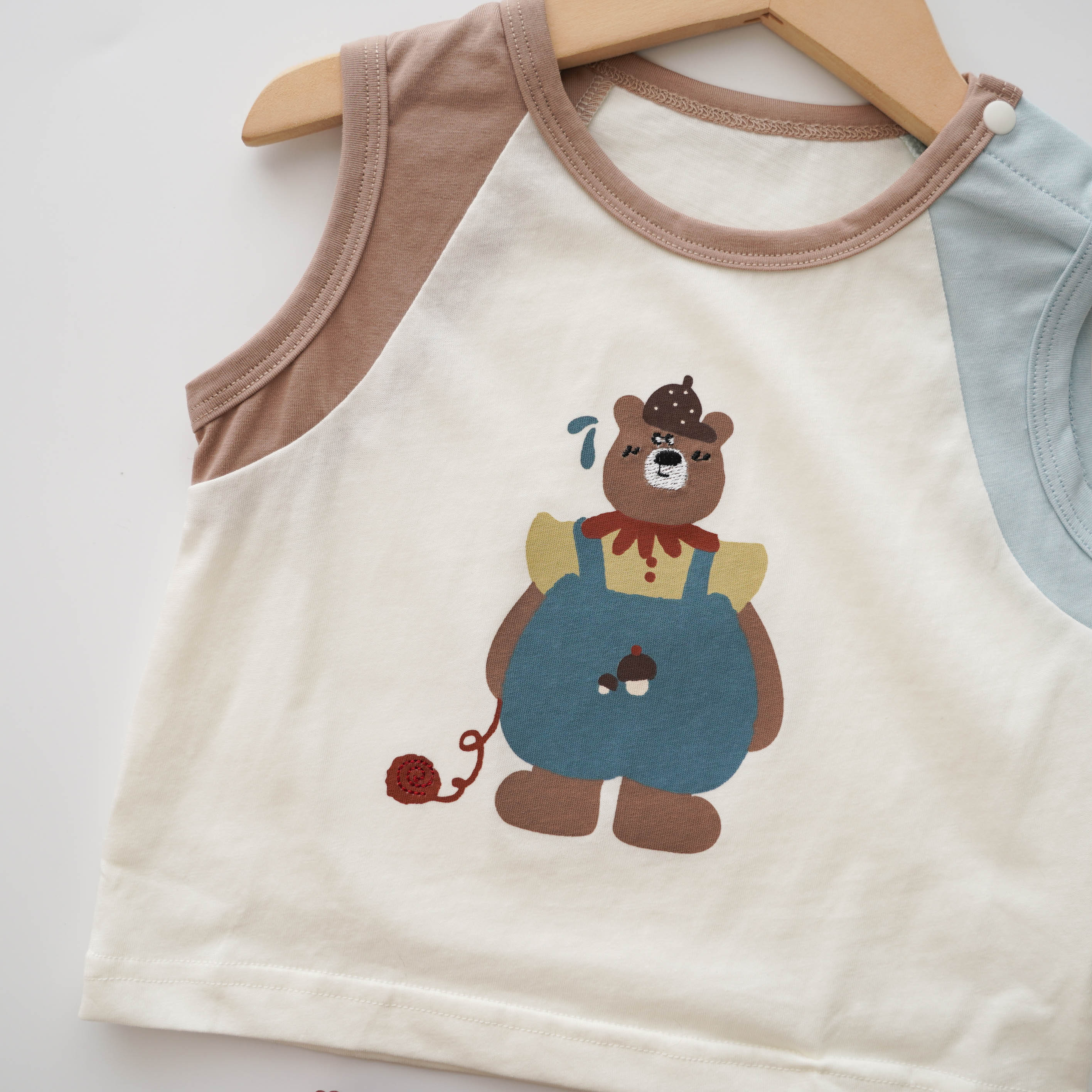 Color Bear Top & Pants Set