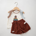Color Bear Top & Pants Set
