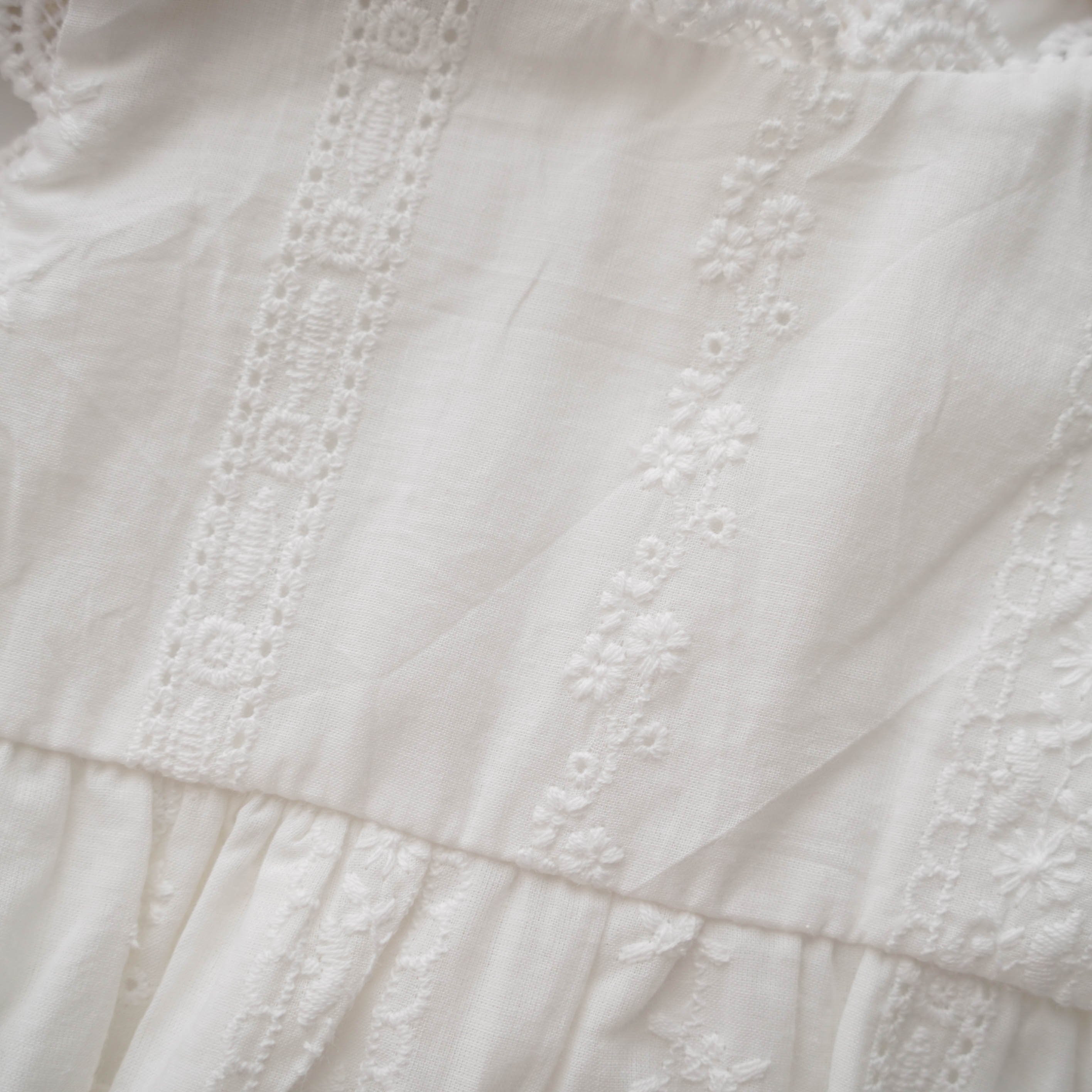 Plain Casual White Romper