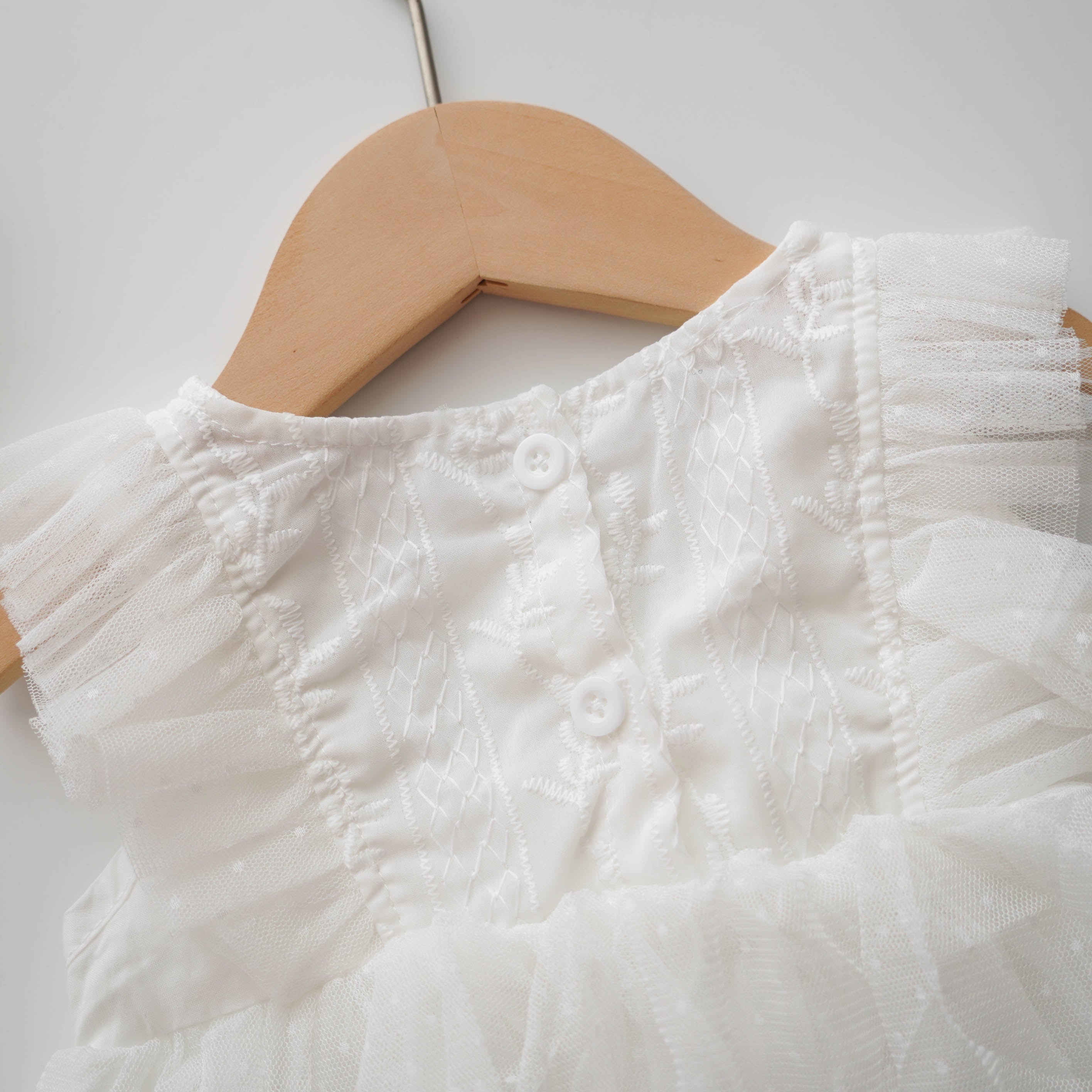 Soft Lacey Simple Romper