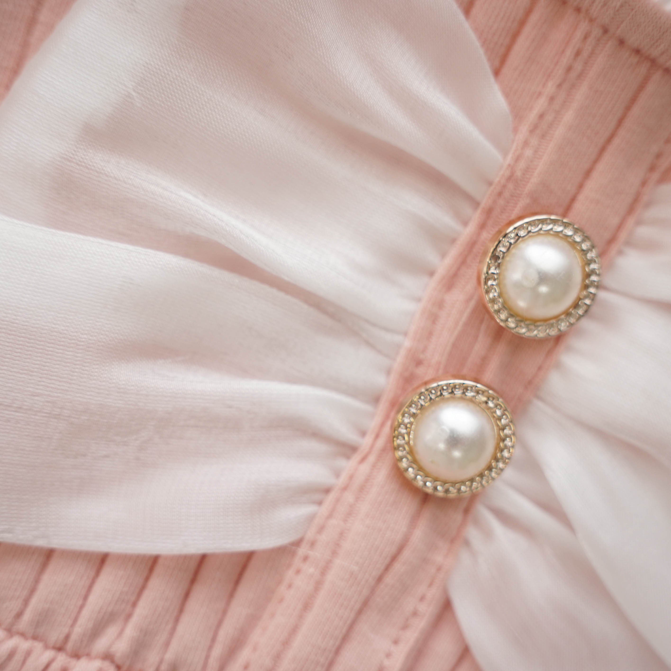 Princess Ribbon Pink Romper