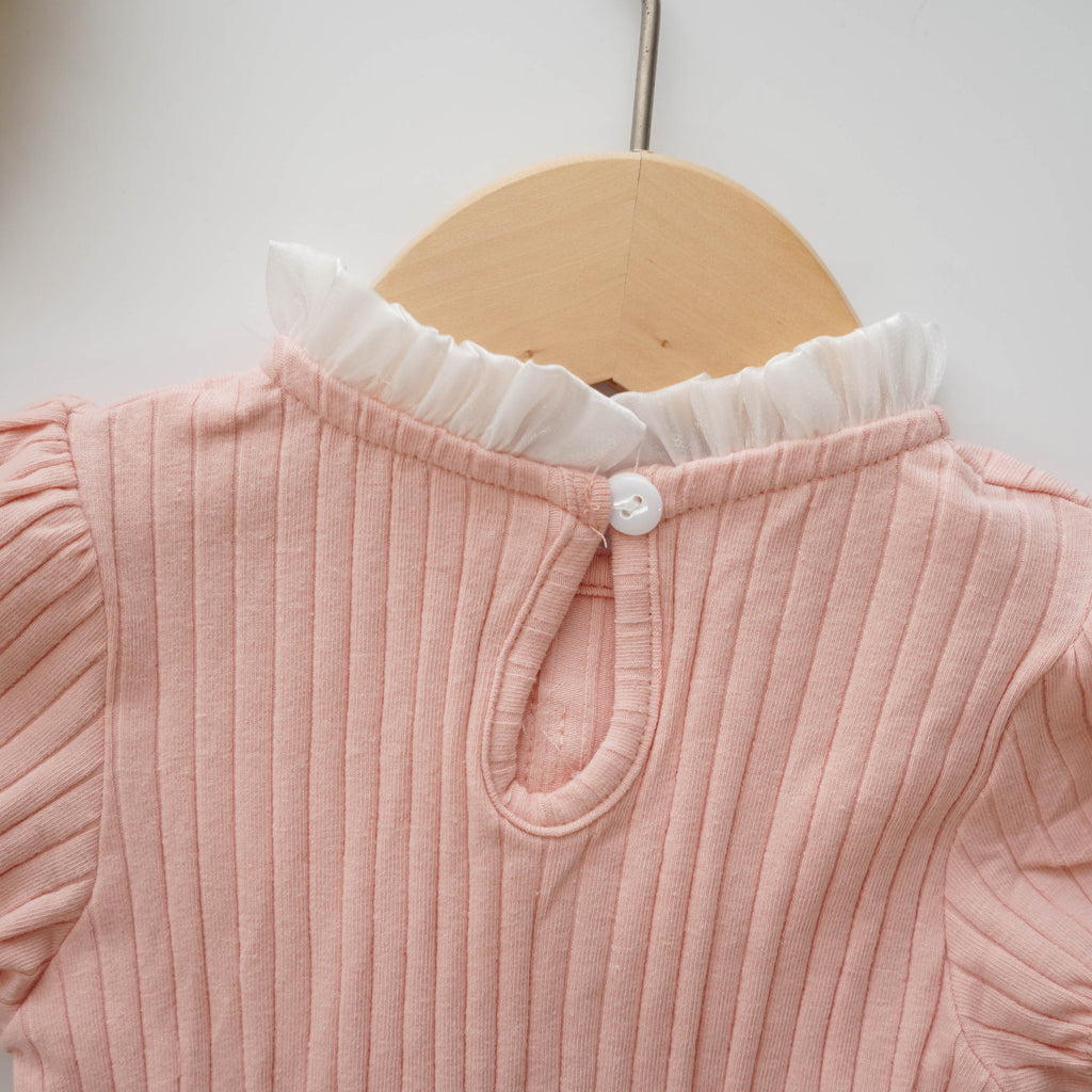 Princess Ribbon Pink Romper