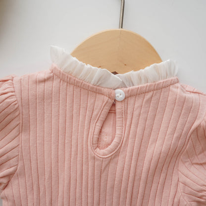 Princess Ribbon Pink Romper