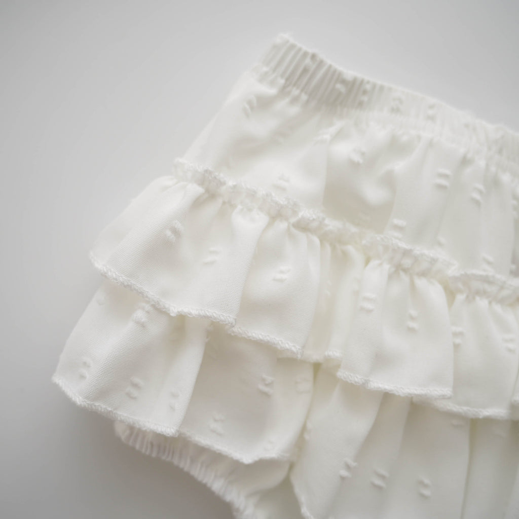 Collar Line Blue Two Pieces Set