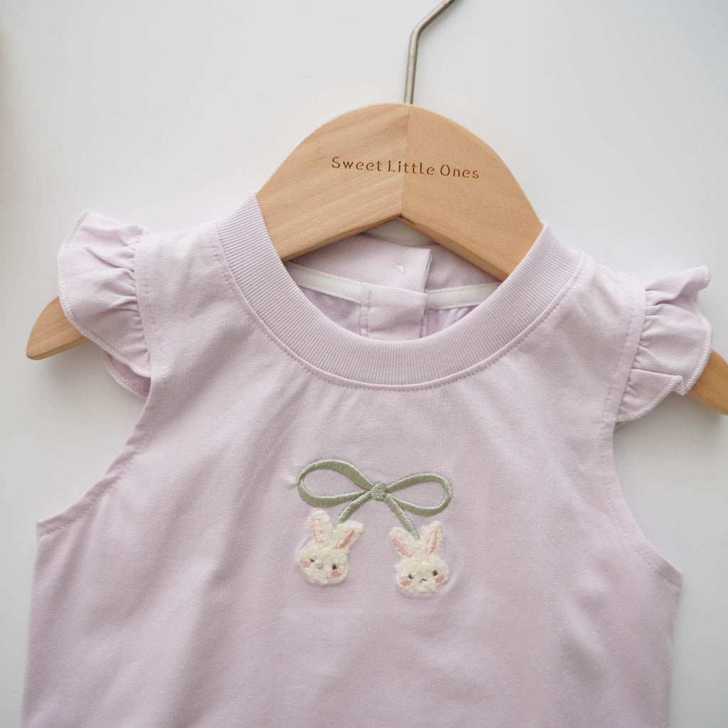 Summer Cherry Rabbit Two Pieces Set