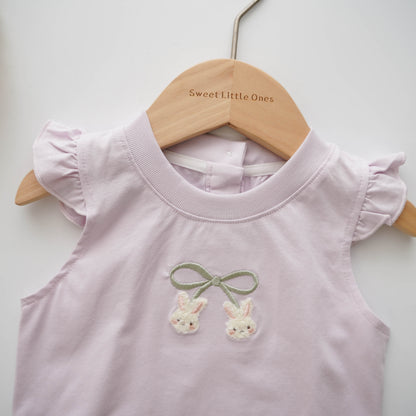 Summer Cherry Rabbit Two Pieces Set