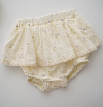 Summer Cherry Rabbit Two Pieces Set