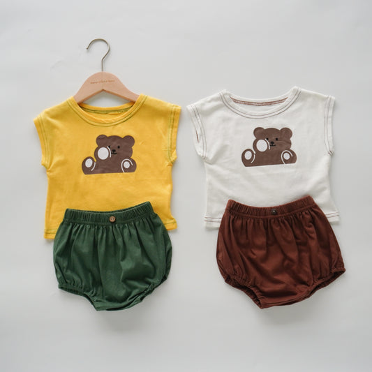 Teddy Bear Two Pieces Set