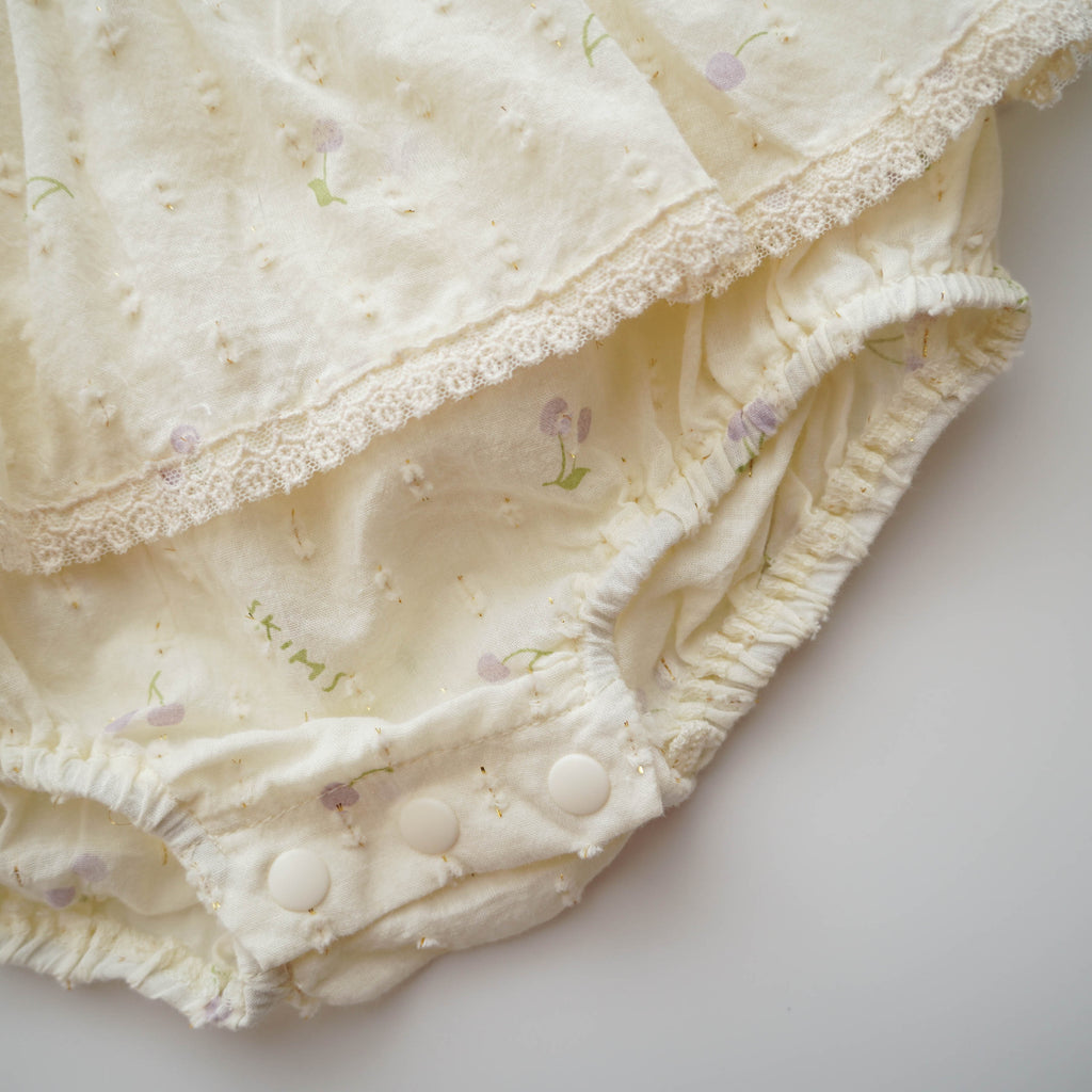 Summer Cherry Rabbit Two Pieces Set