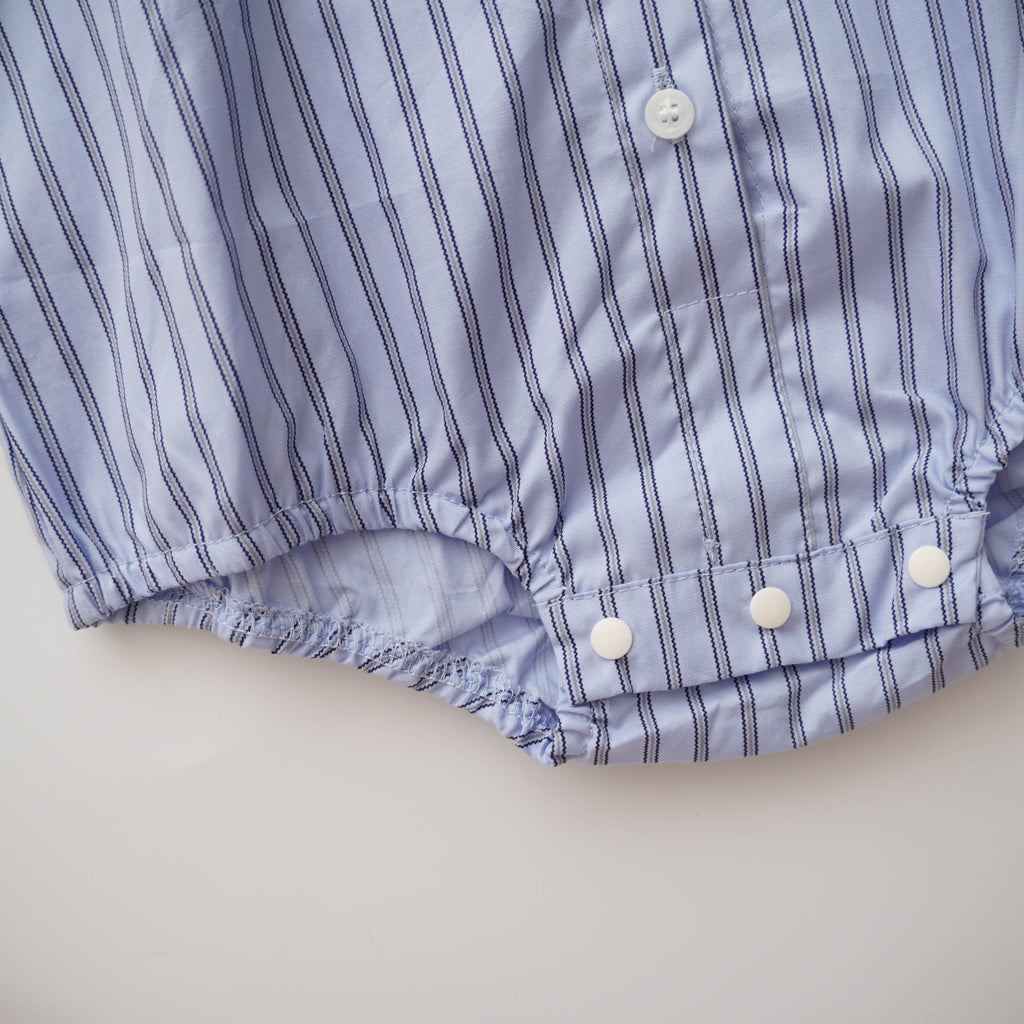 Line Bear with Tie Romper