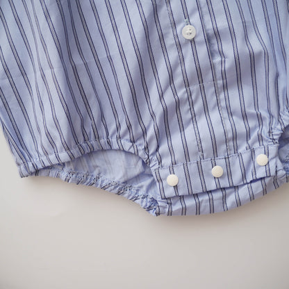 Line Bear with Tie Romper