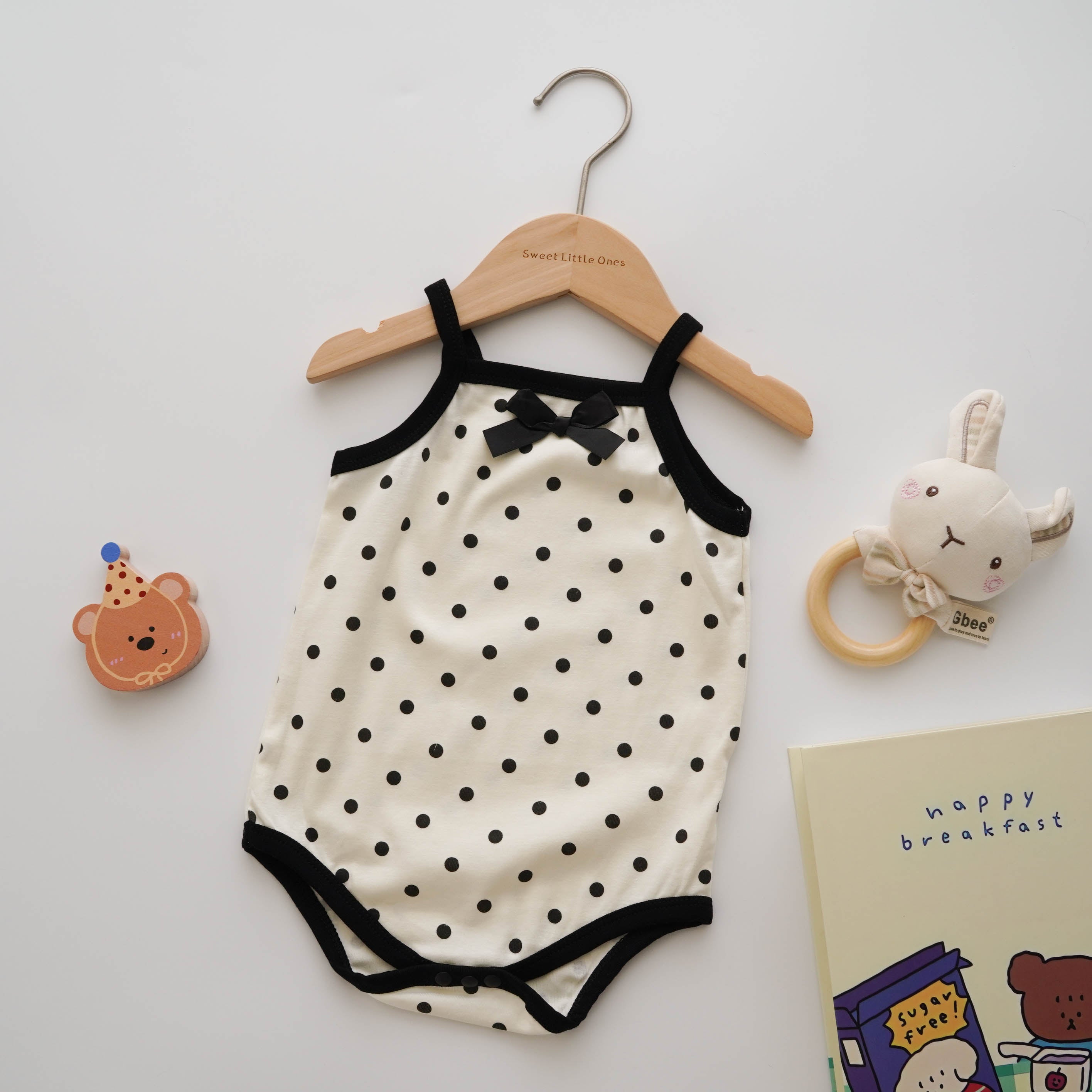 Casual Daily Polka Dot Romper