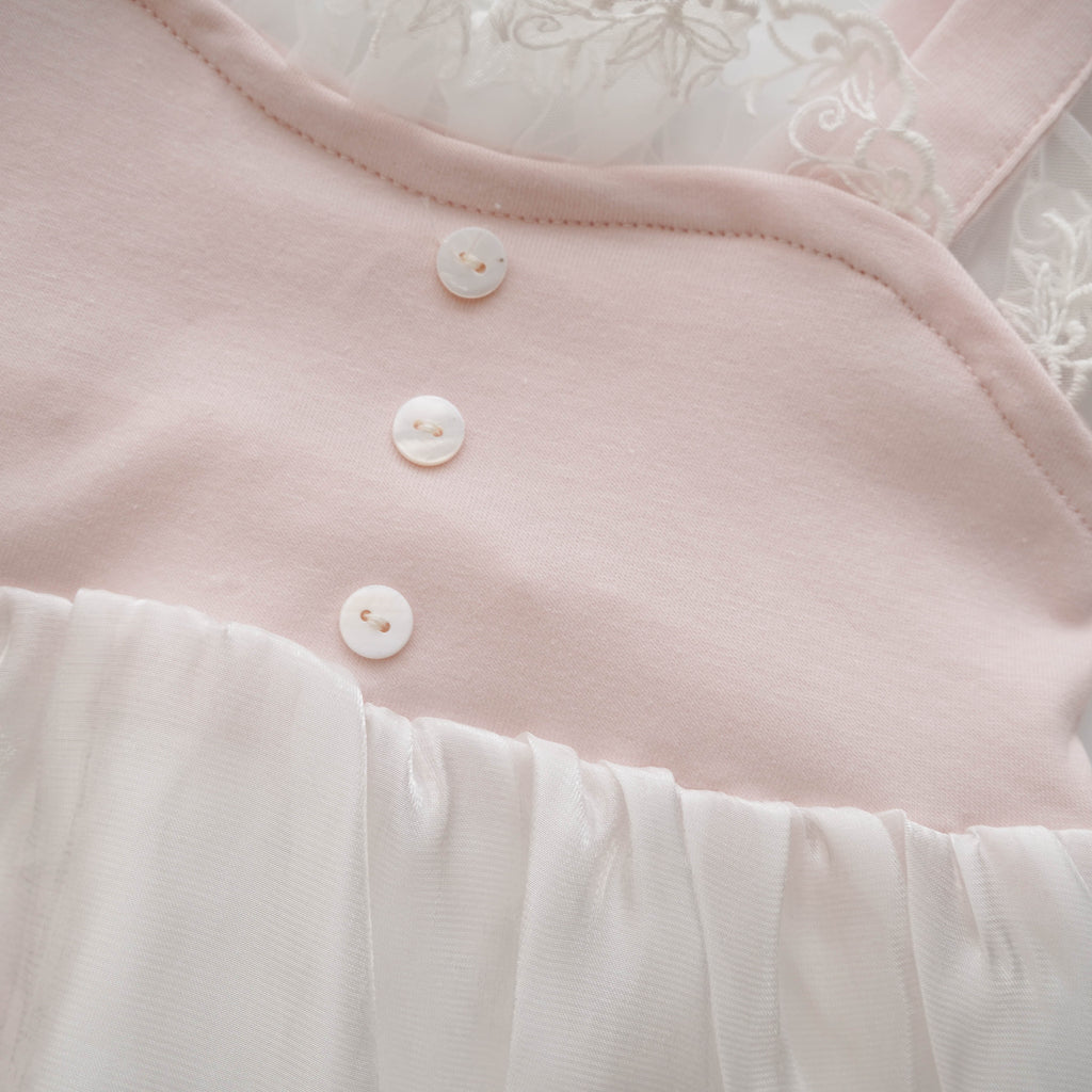 Sleeveless Princess Dress in Pink