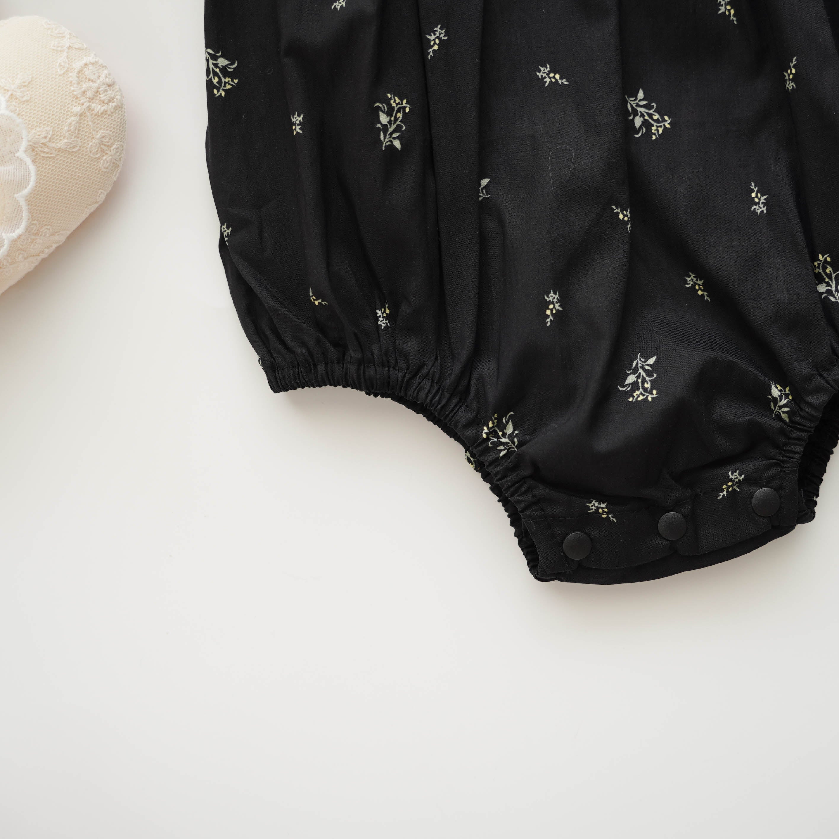 Classy Ruffled Collar Romper