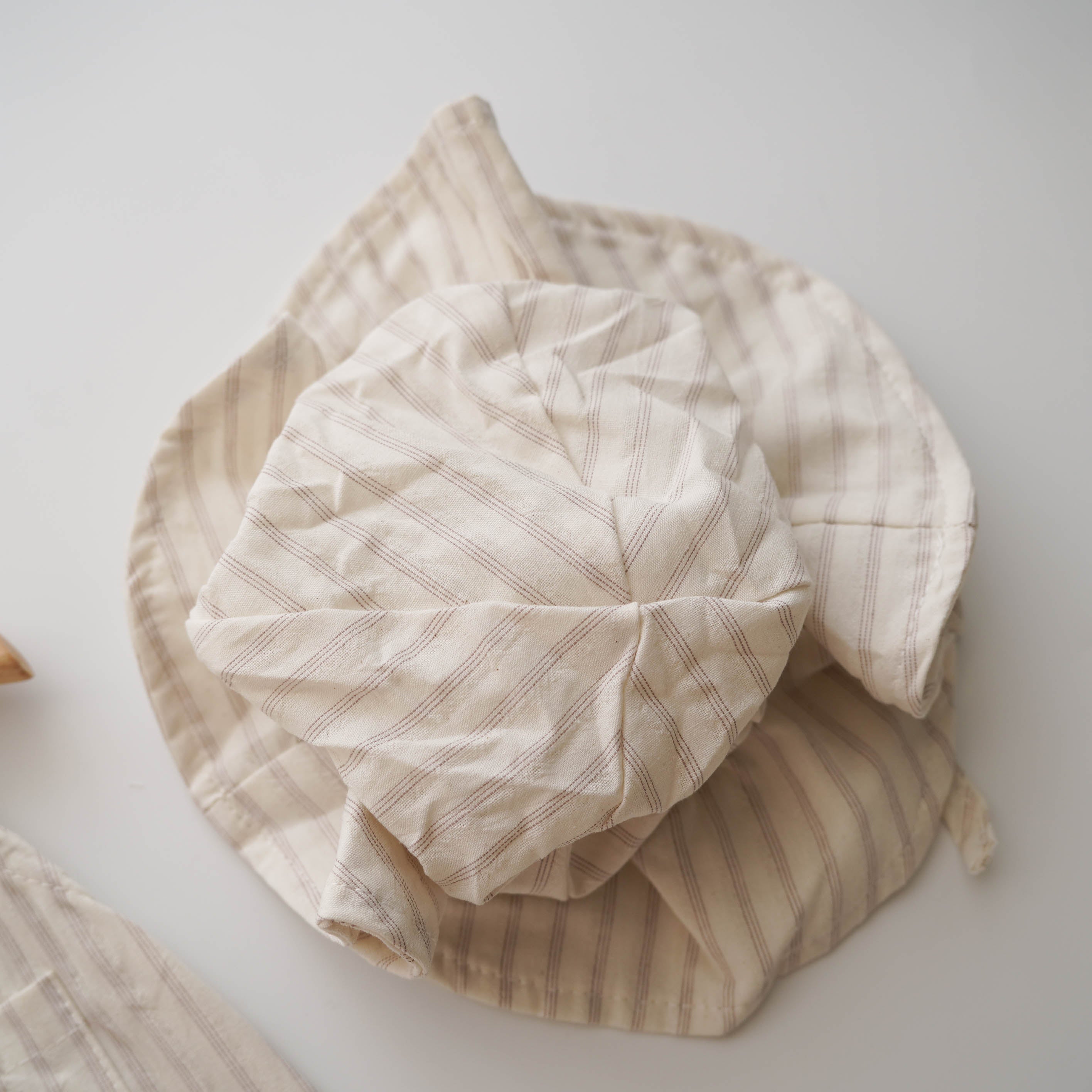 Basic Buttoned Overall with Hat