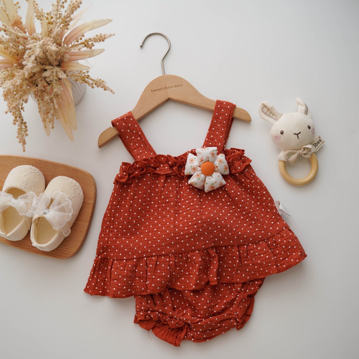 3D Flower Cotton Set
