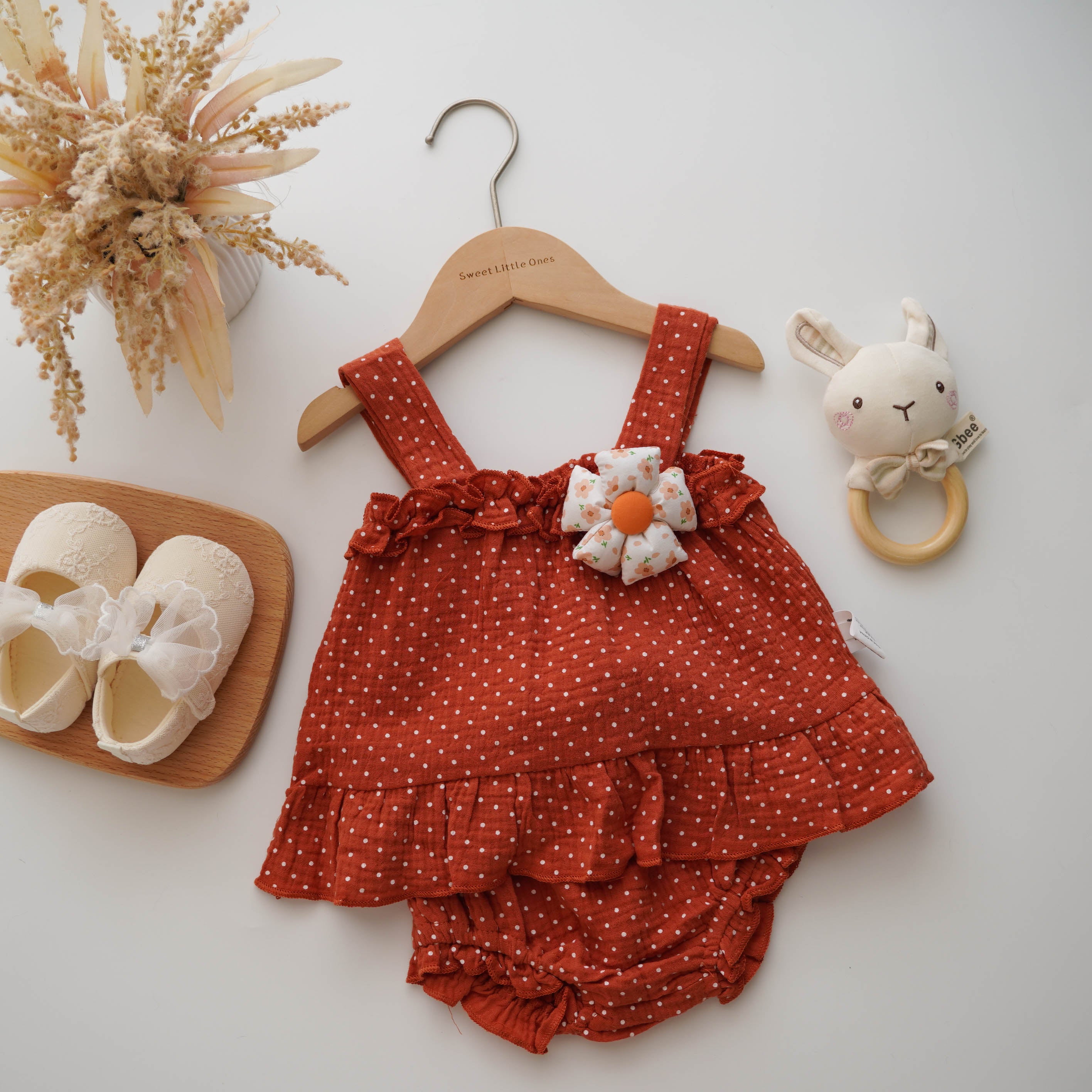 3D Flower Cotton Set