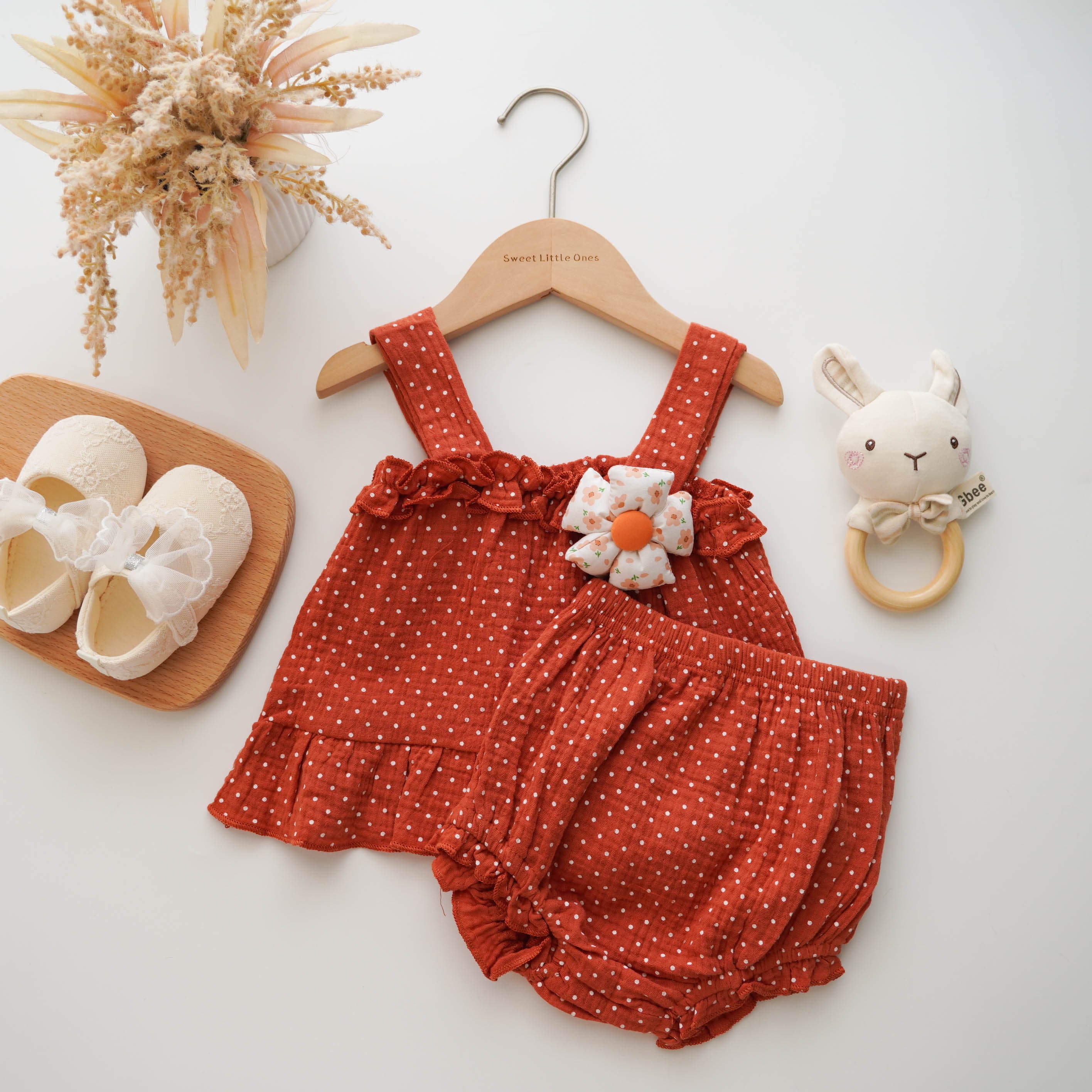 3D Flower Cotton Set