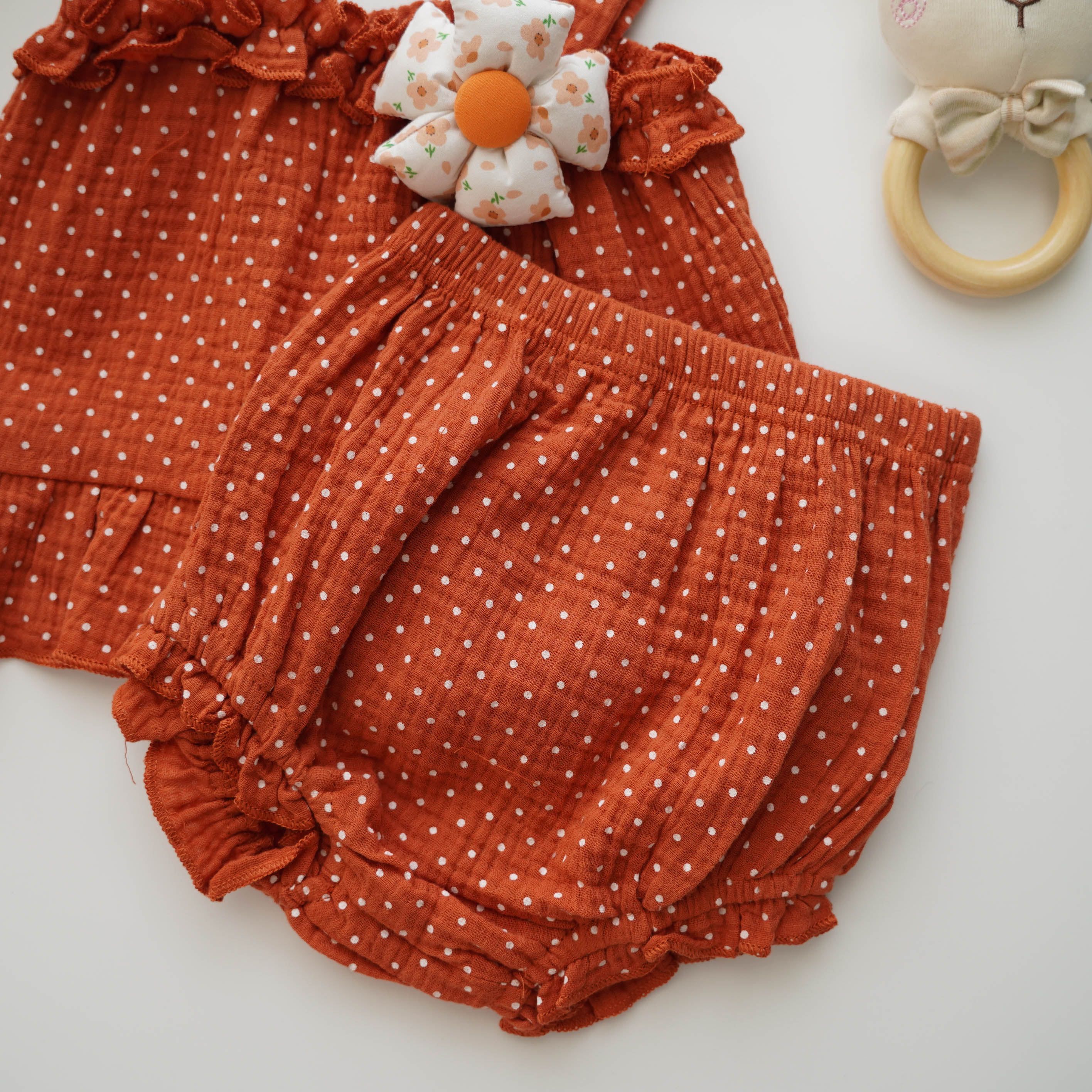 3D Flower Cotton Set