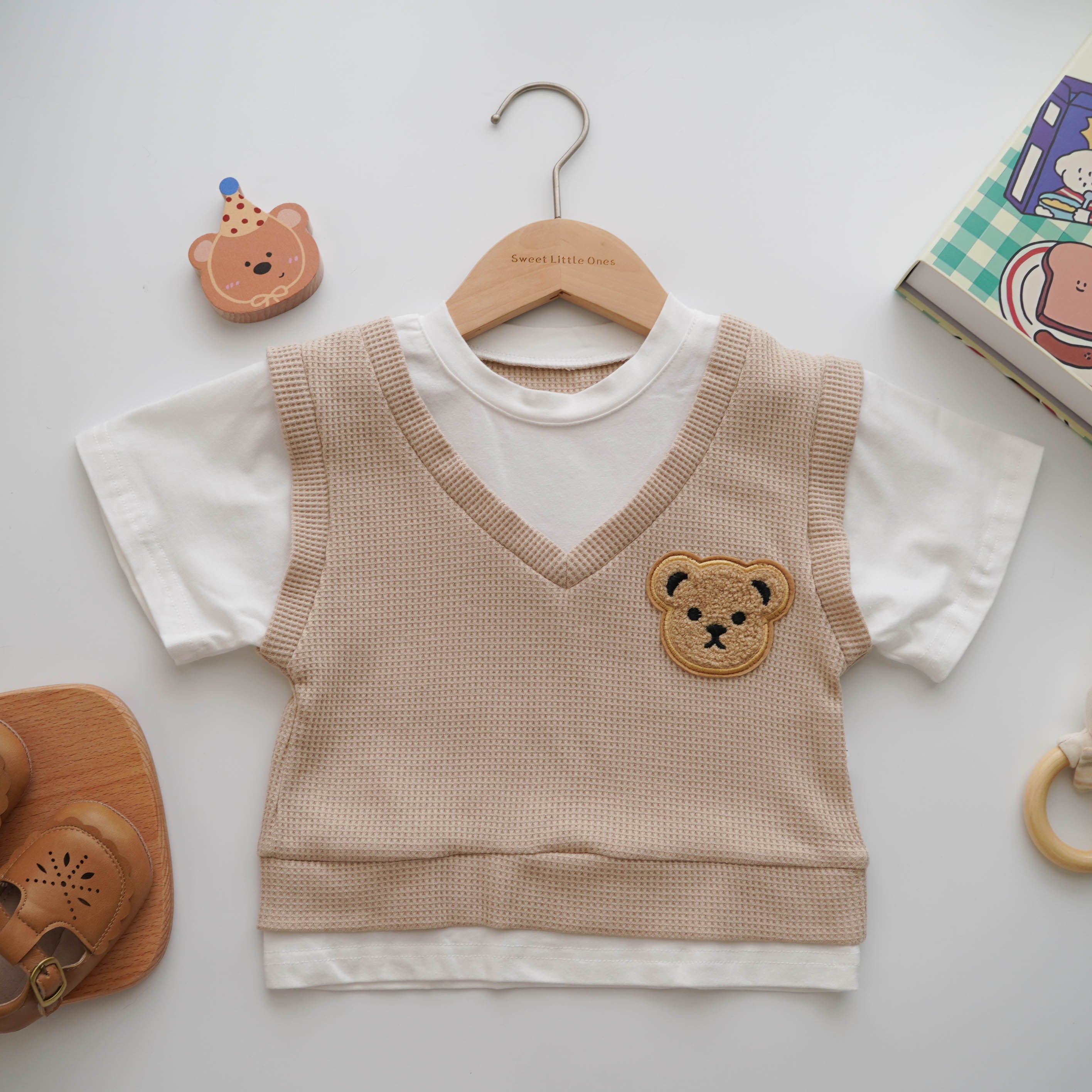 Waffle Bear Inner Layer Set