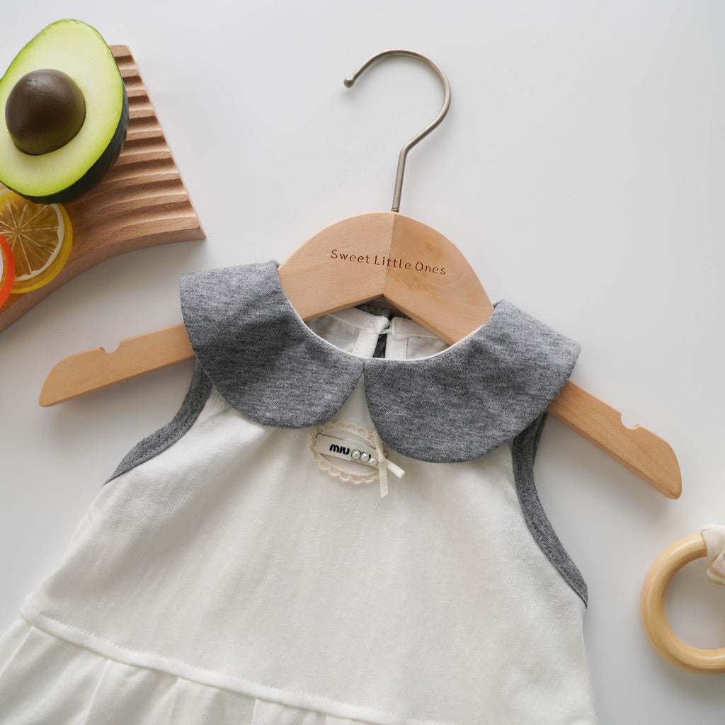Korean Minimalize Collar Dress