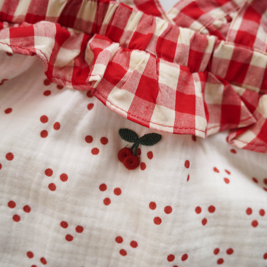 Cherry Polka Dot Two Pieces Set