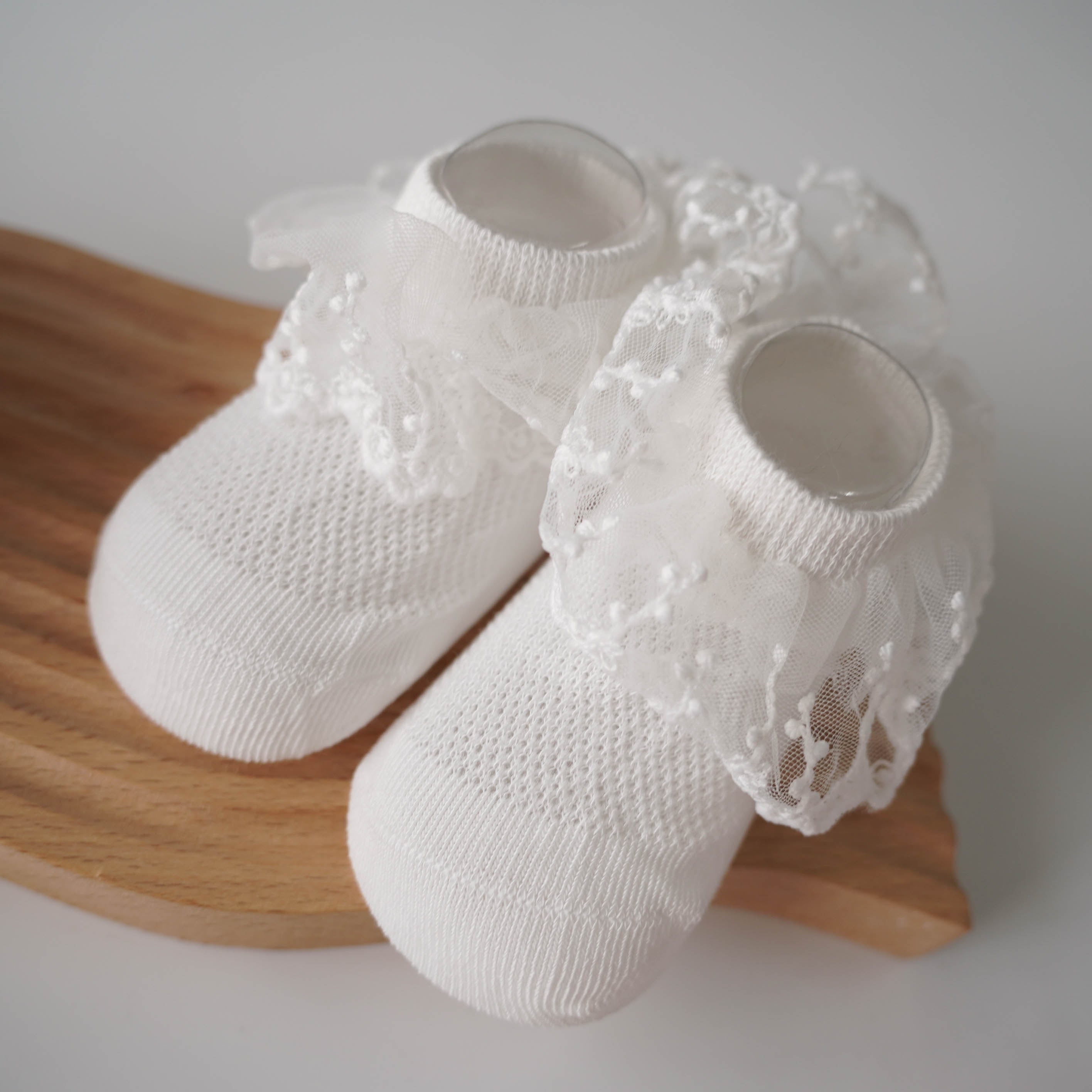 Lacey Baby Socks