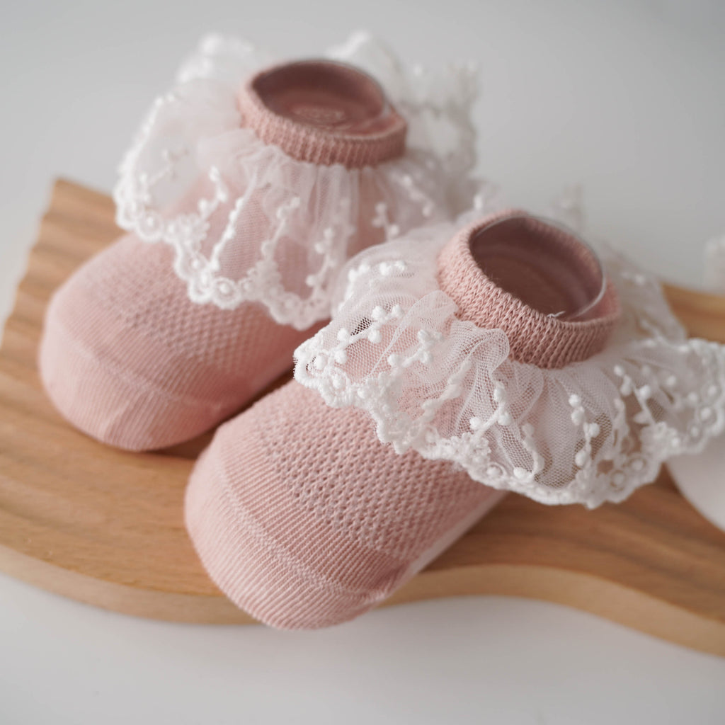 Lacey Baby Socks