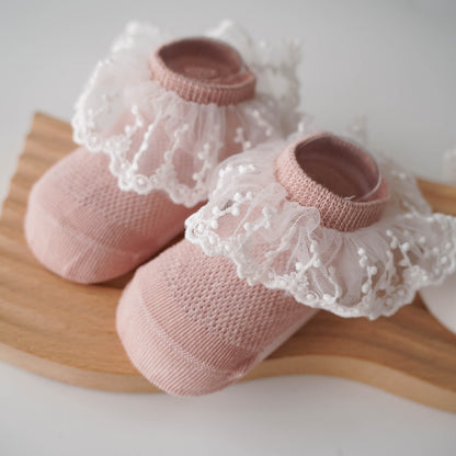 Lacey Baby Socks