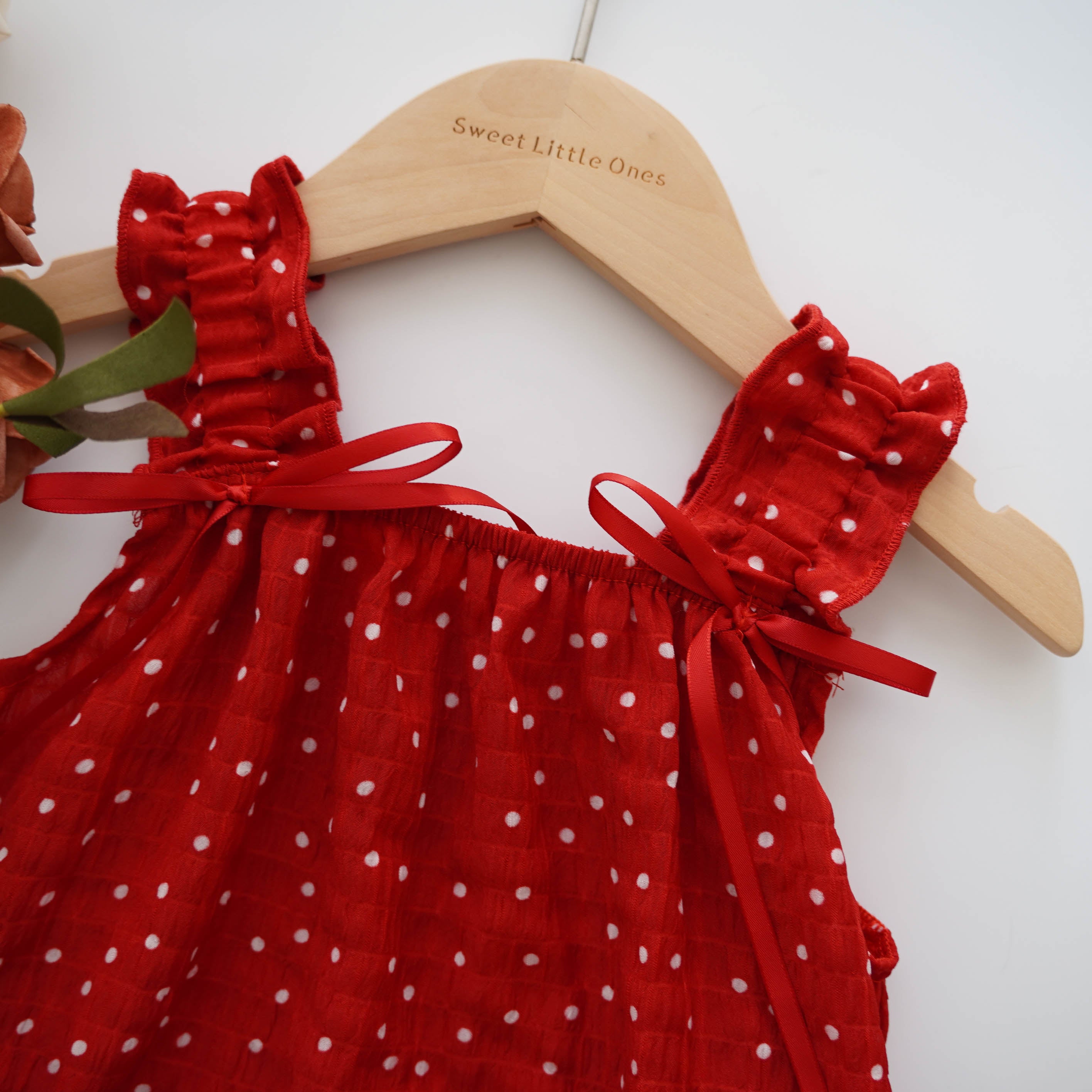 Casual Flare Red Dress