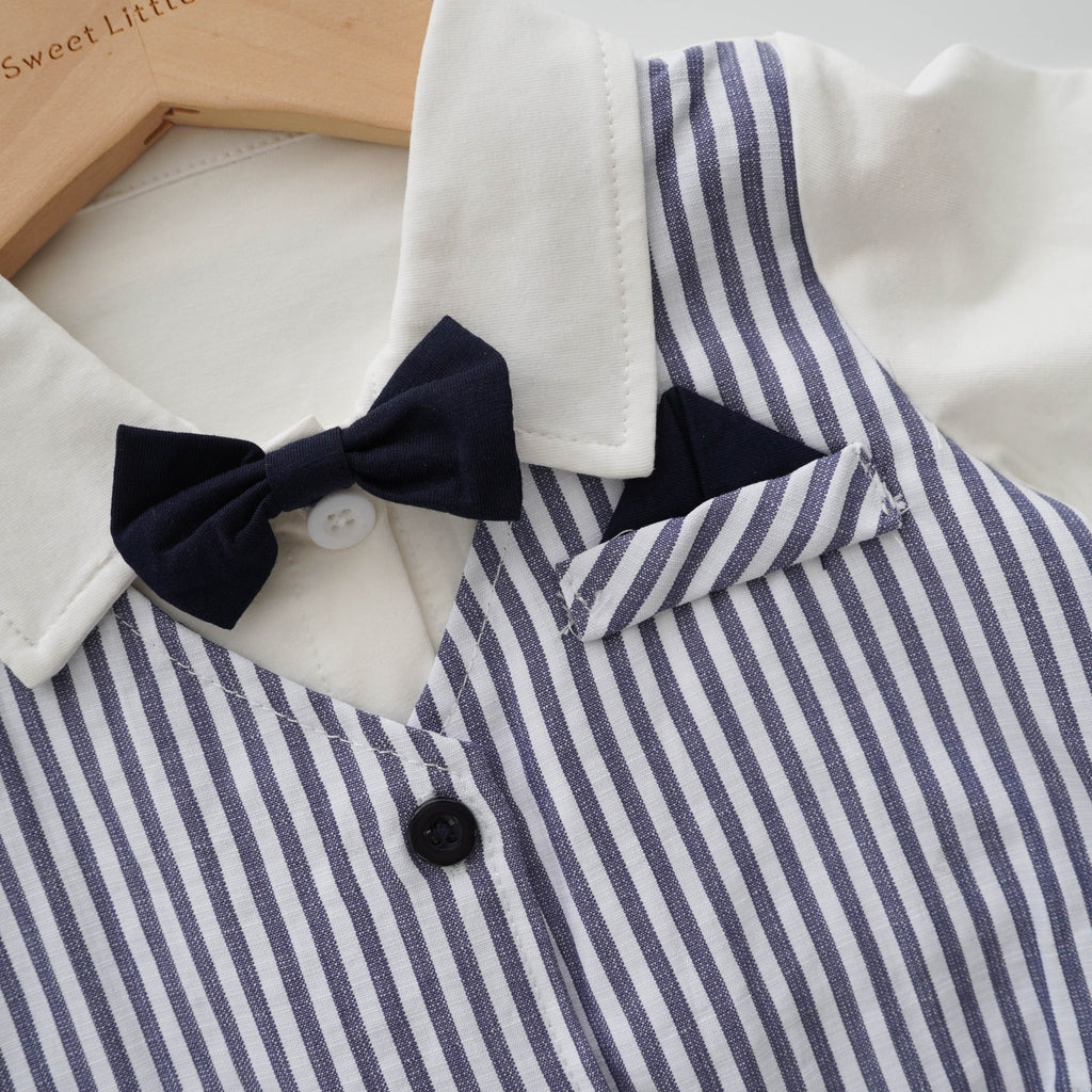 Bowtie Baby Casual Overall