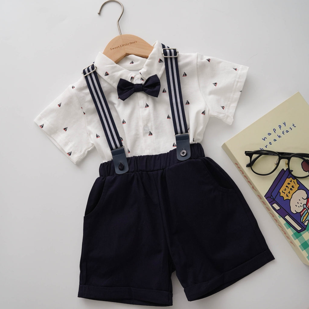 Sailor Bowtie Shirt with Sling Set