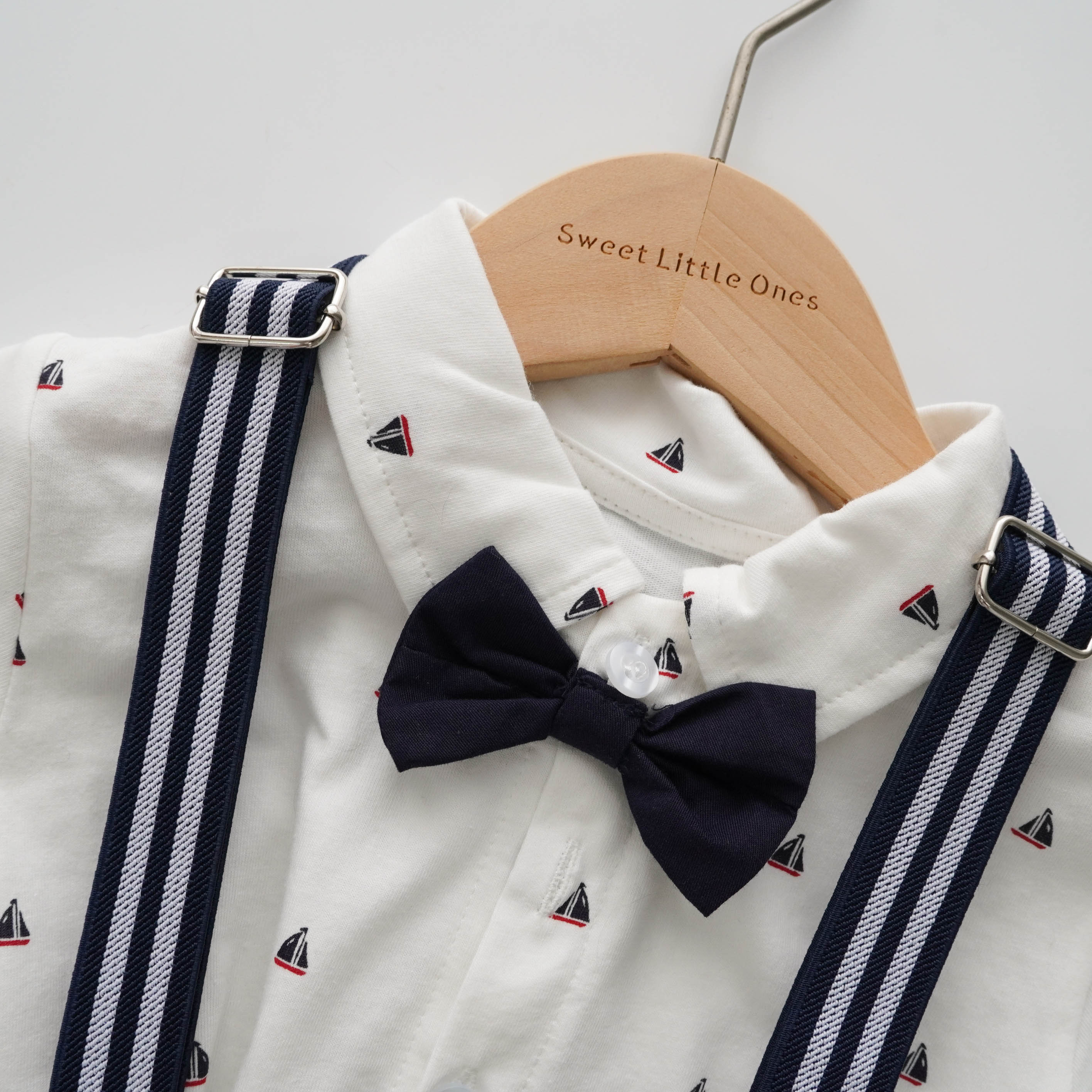 Sailor Bowtie Shirt with Sling Set