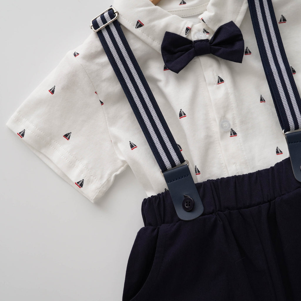 Sailor Bowtie Shirt with Sling Set