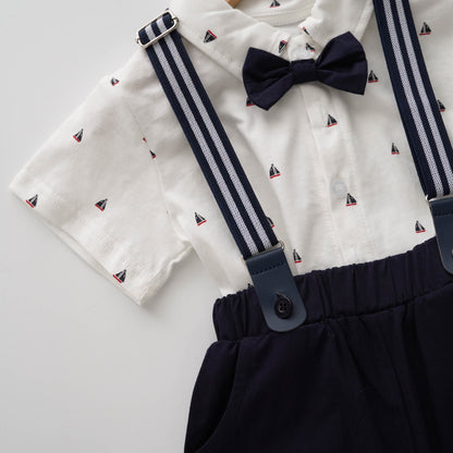 Sailor Bowtie Shirt with Sling Set